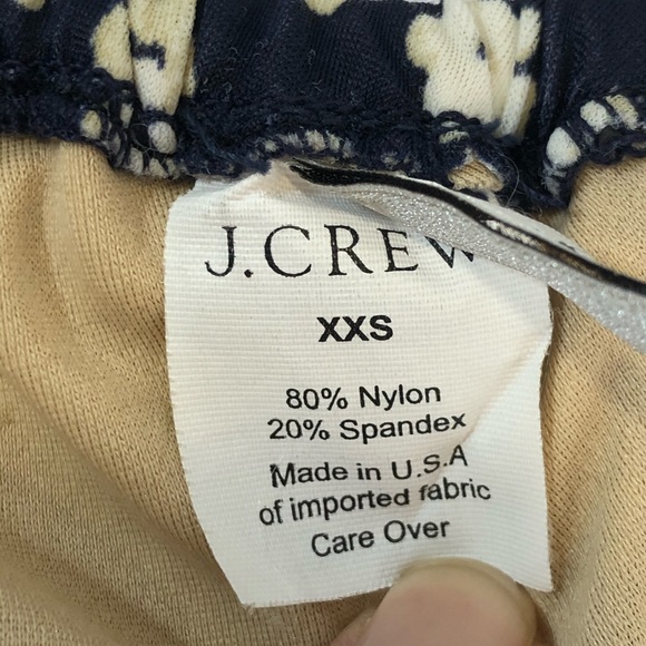 J. Crew 3-Piece Flowered Bikini Swimsuit XXS, XS - Picture 13 of 13